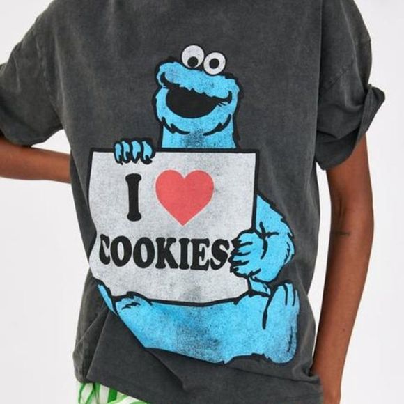 Zara Tops - ZARA SESAME STREET T-SHIRT